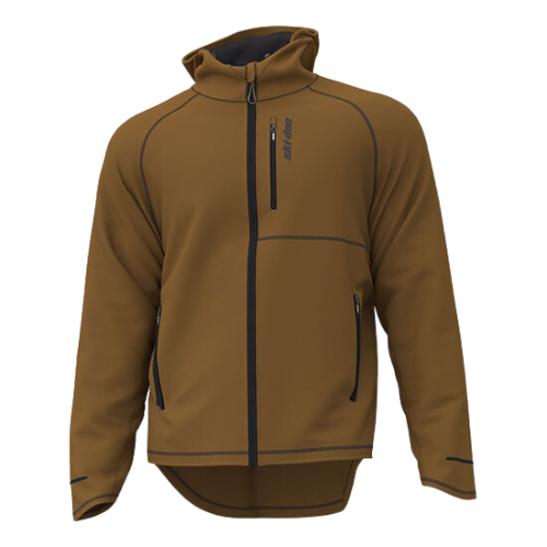Men's Hybrid Zip-Up Tech Fleece Hoodie