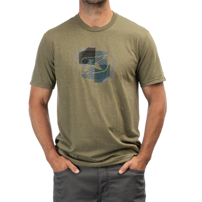 Men's K Shield Crest Tri-Blend Shirt