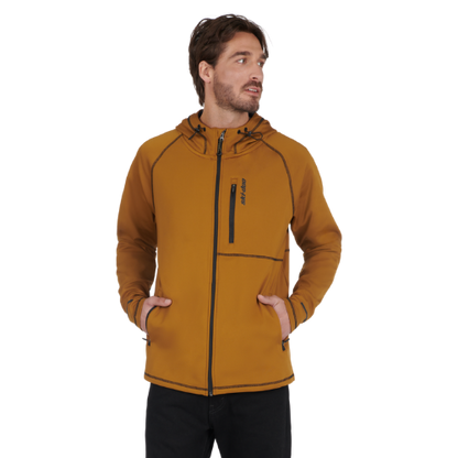 Men's Hybrid Zip-Up Tech Fleece Hoodie