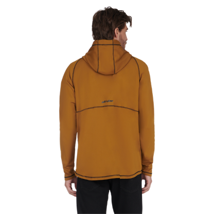 Men's Hybrid Zip-Up Tech Fleece Hoodie