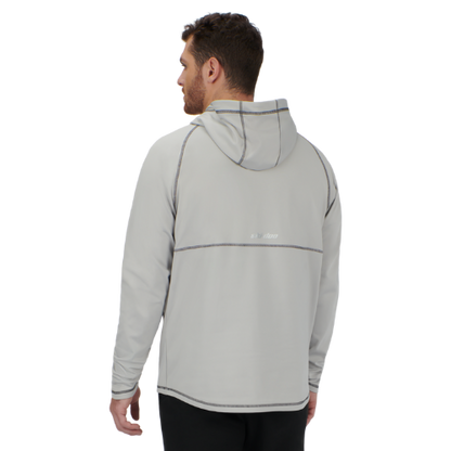 Men's Hybrid Zip-Up Tech Fleece Hoodie