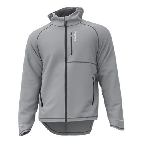 Men's Hybrid Zip-Up Tech Fleece Hoodie