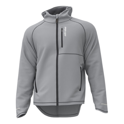 Men's Hybrid Zip-Up Tech Fleece Hoodie