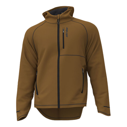 Men's Hybrid Zip-Up Tech Fleece Hoodie